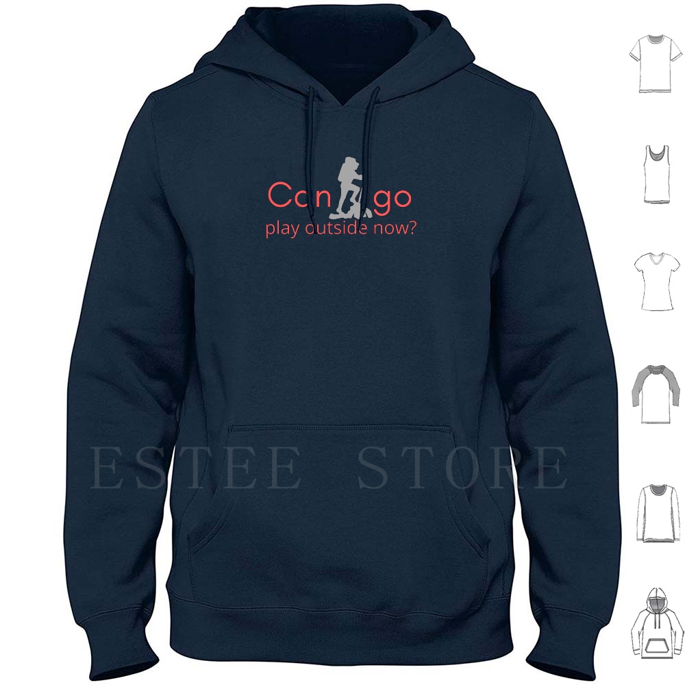 Outdoor Adventure Experiences - Wandelen-Kan ik buiten spelen Hoodie Lange