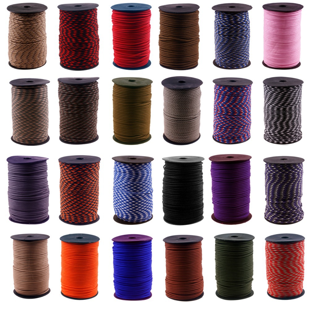 Paracord 550 Feet - 100 Meter (320 Voeten) Spool 550