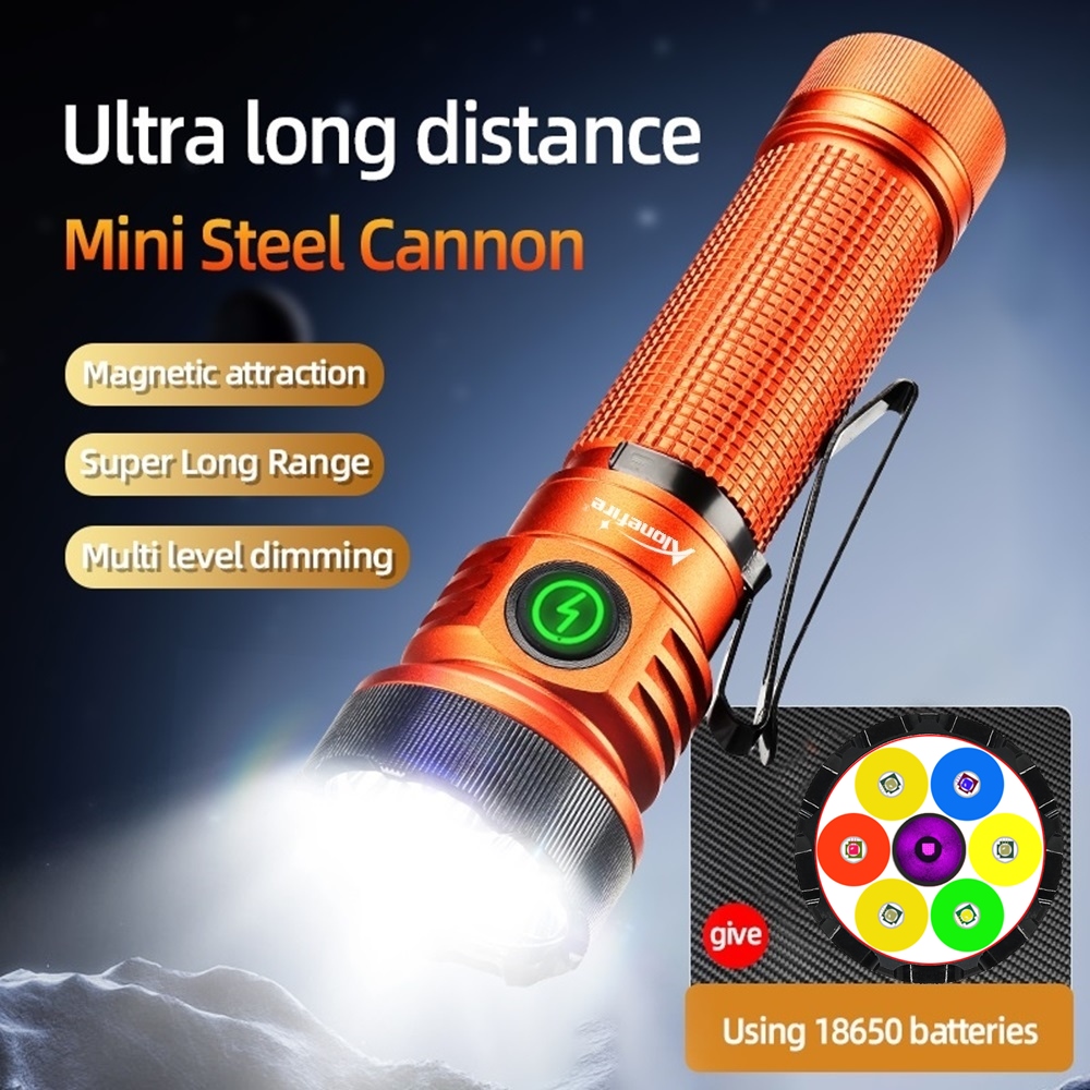 Outdoor Adventure Uva - 7xLED Hoge Heldere Wit Rood Groen