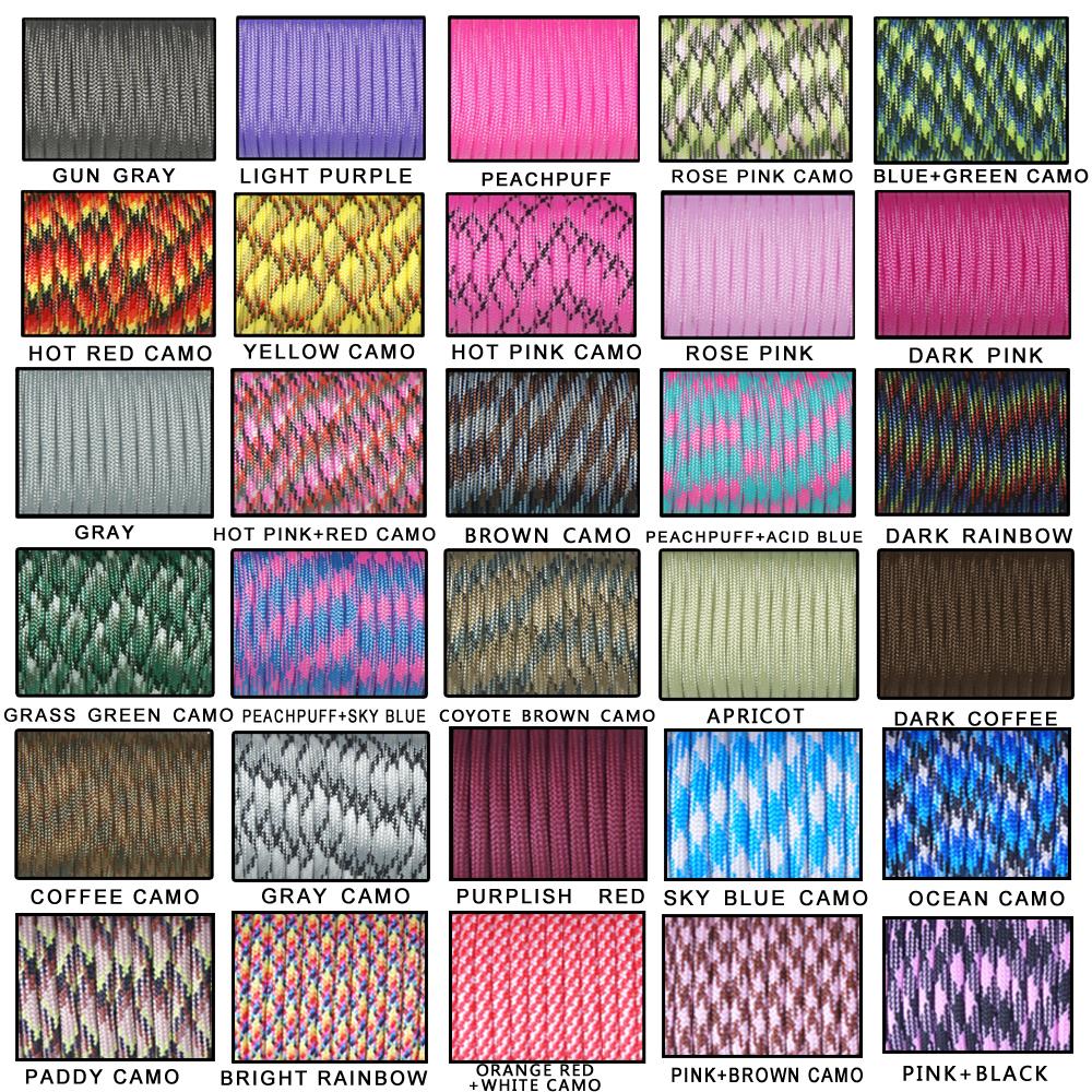 Paracord 550 Feet - 1PCS 550 Paracord Parachute Cord Lanyard