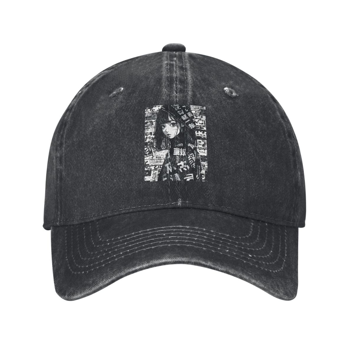 Outdoor Adventure Girls - Grunge Anime Manga Girl denim hoed