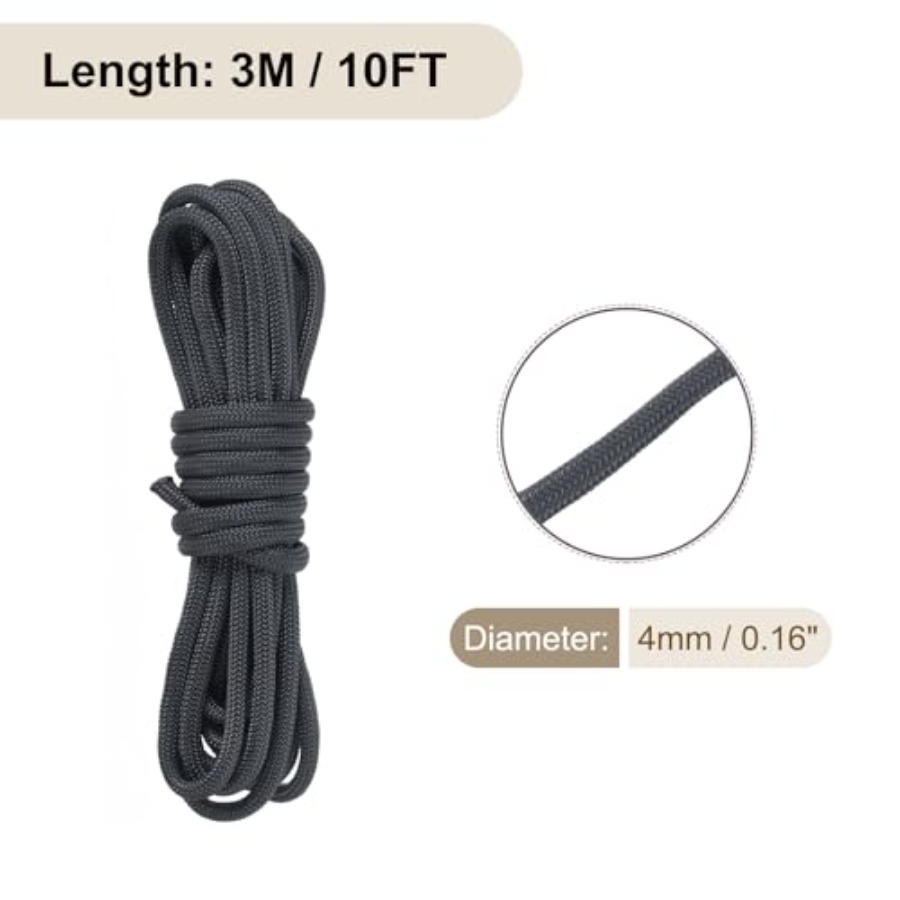 Outdoor kampeeruitrusting: 4 m - Paracord 550 Feet recensie en prijs