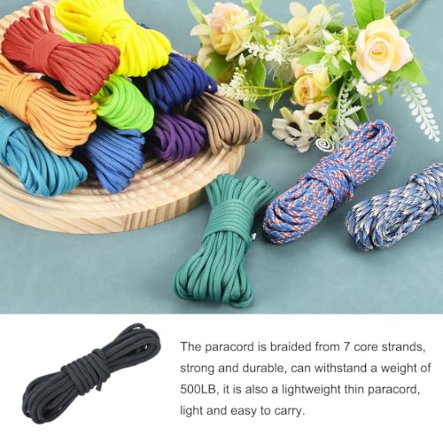 Outdoor kampeeruitrusting: 4 m - Paracord 550 Feet recensie en prijs