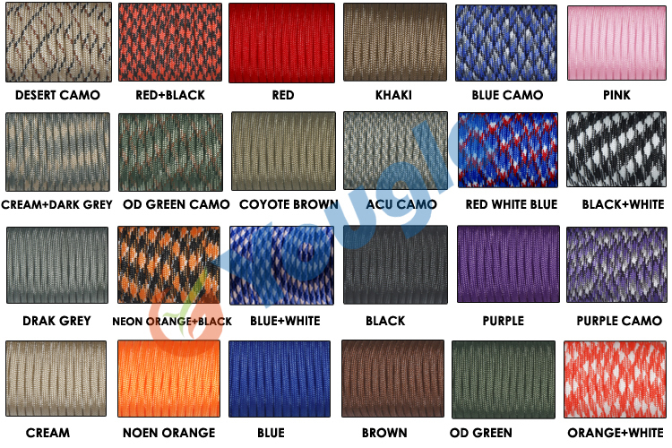 100 Meter (320 Voeten) Spool 5 - Paracord 550 Feet recensie en prijs