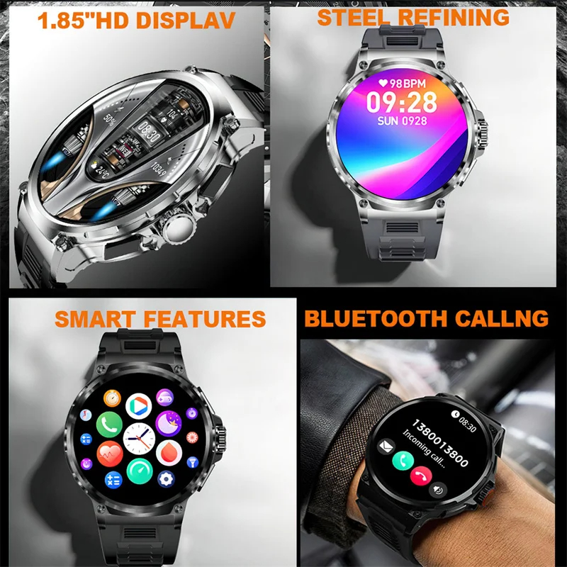 Hot Men Smartwatch 710mAh Outd - Outdoor Adventure Hours recensie en prijs