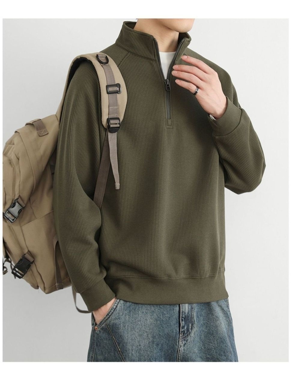 Heren hoodies zonder hoed Man  - Outdoor Adventure Experiences recensie en prijs