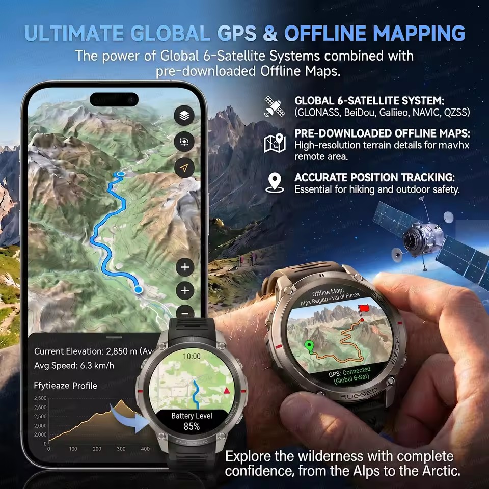 Nieuwe ingebouwde GPS Outdoor  - Outdoor Adventure Hours recensie en prijs